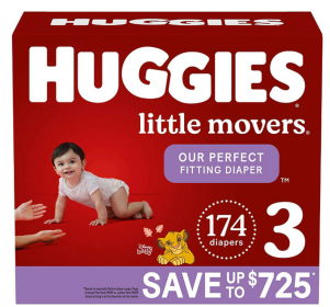 Huggies Little Movers Perfect Fitting Diapers